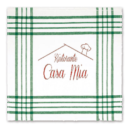 PANNO MULTIUSO "TARTAR"IN MISTO COTONE F.TO 45X45