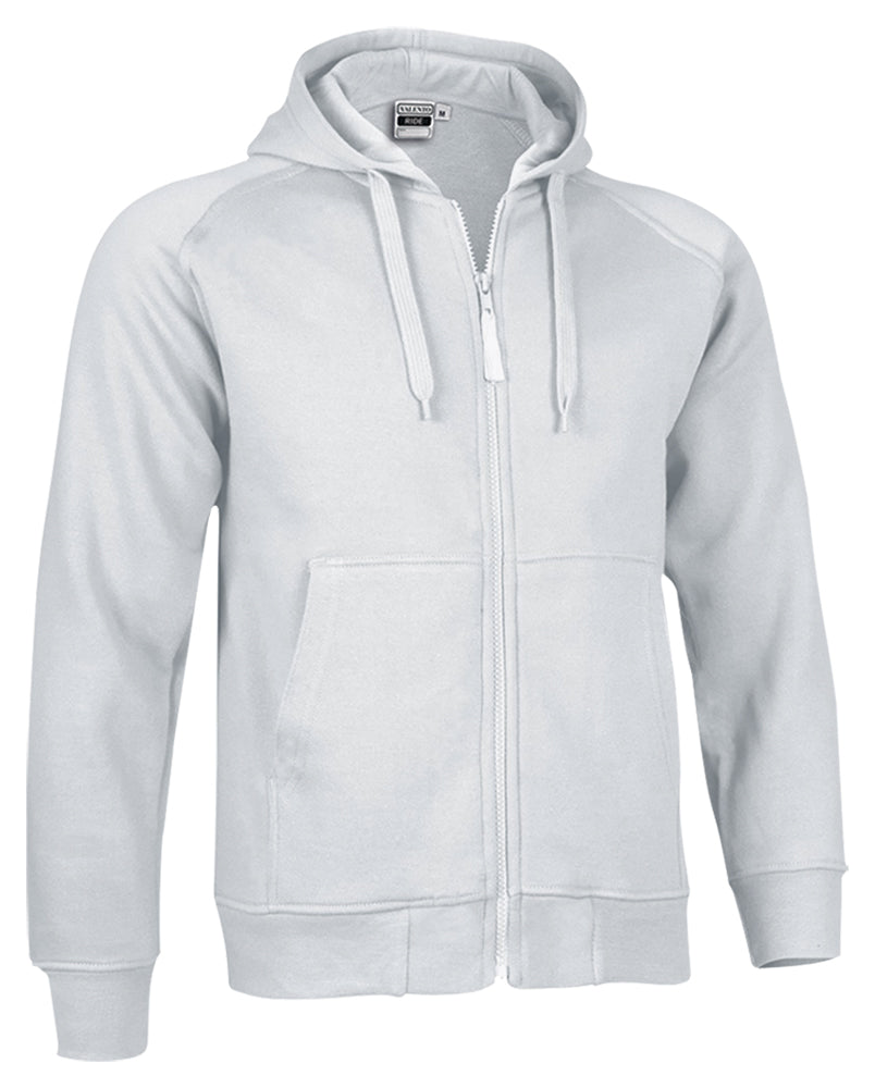 FELPA C/CAPPUCCIO E ZIPINTERA 280GR