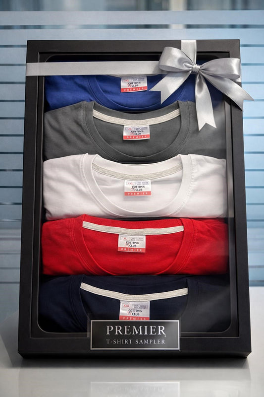 CAMPIONARIO T-SHIRTS PREMIER IN ESPOSITORE COLORI ASSORTITI